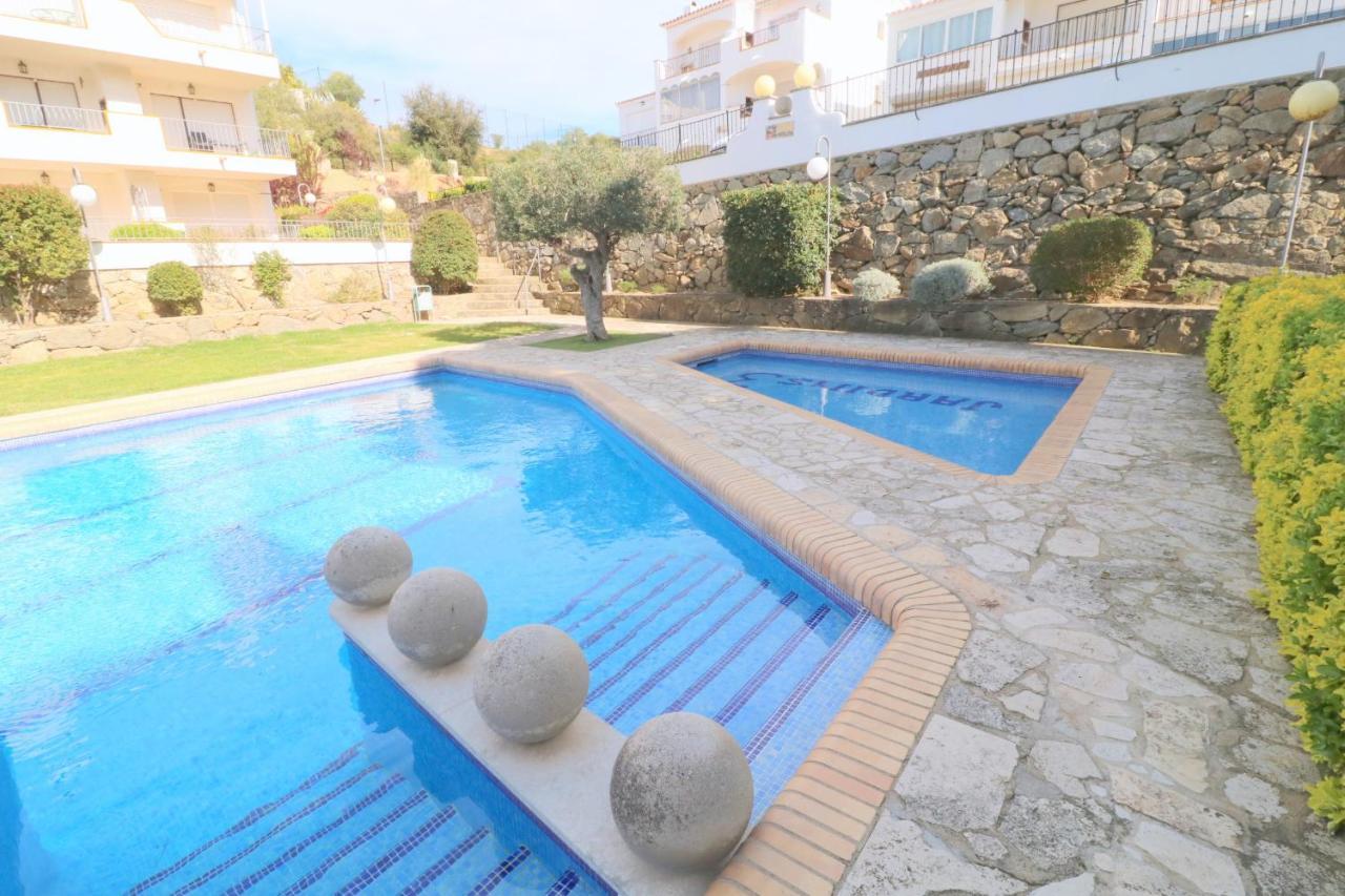 Jardins III B 2 - Piso Con Vista Al Mar Y Piscina Lejlighed Roses Eksteriør billede